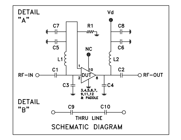 Schematic - Mini-Circuits TB-PMA3-14LN+ Evaluation Board
